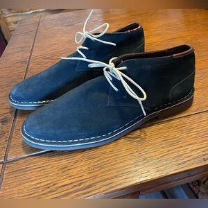 Reaction Kenneth Cole Dark Suede Chukka Boots